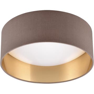 LED Plafondlamp - Trion Lukaku - Warm Wit - 3000K - 12W -, Huis en Inrichting, Ophalen of Verzenden, Nieuw, Kunststof, Overige fittingen