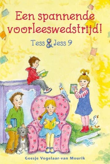 Vogelaar-van Mourik, Geesje-Een spannende voorleeswedstrijd!, Boeken, Verzenden, Nieuw
