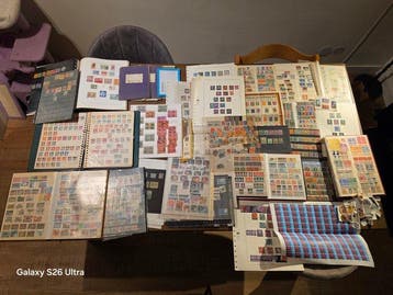 Wereld - Gemengde filatelistische verzameling postzegels., Gestempeld