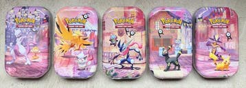 Pokémon - 1 Box - 30th Celebration Mini Tin Night - Complete, Nieuw