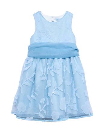 Abel & Lula Baby jurk met gestanste bloemen - 86 (12-18, Ophalen of Verzenden, Nieuw