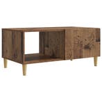 vidaXL Salontafel Oud hout 90 x 50 x 40 cm Bewerkt hout, Verzenden, Nieuw, 50 tot 100 cm, Minder dan 50 cm