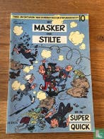 Robbedoes en Kwabbernoot - Het masker der stilte en De Su..., Boeken, Stripboeken, Eén stripboek, Verzenden, Zo goed als nieuw