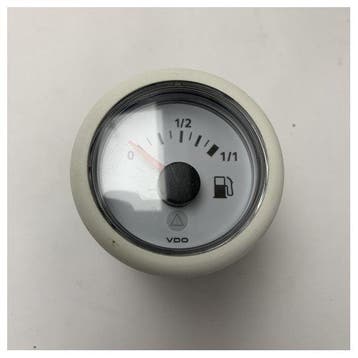 Bieden: VDO A2C53412992 12/24V fuel level indicator white, Watersport en Boten, Ophalen of Verzenden, Nieuw, Motor en Techniek