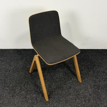 HAY Copenhagen Stoel | Antraciet / Eiken, Ophalen of Verzenden, Gebruikt