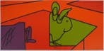 Valerio Adami (1935) - Lapin vert