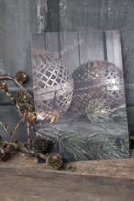 Sobere kaart Draadballen pinus, Huis en Inrichting, Woonaccessoires | Overige, Ophalen of Verzenden, Nieuw