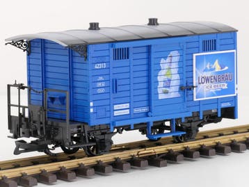 LGB 42313 Löwenbräu ICE BEER-Wagen (Goederenwagons), Overige typen, Nieuw, Ophalen of Verzenden, LGB