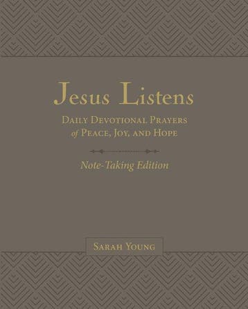 Jesus Listens Note-Taking Edition, Leathersoft, Gray, with, Verzenden, Zo goed als nieuw, Sarah Young