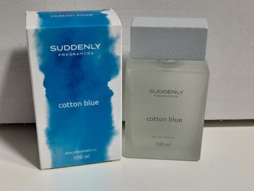 Suddenly Fragrances - Cotton Blue eau de parfum Dames 100ml, Verzenden, Nieuw
