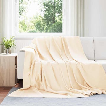 vidaXL Kleden 24 st Crèmekleurig 270 x 240 cm 21.77 kg, Verzenden, Nieuw