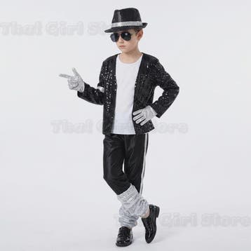 Michael Jackson Billie Jean Kostuum Kinderen - Popster Show, Kleding | Heren, Verzenden, Nieuw