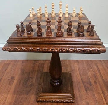 Schaakspel - Hout