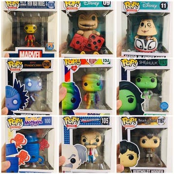 Funko - Funko Pop Lot de 9 Figurines Funko Pop! Éditons