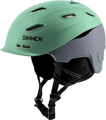 SINNER X PHBG - Serfaus skihelm - Groen / Grijs - Maat M, Ophalen of Verzenden, Zo goed als nieuw, SINNER