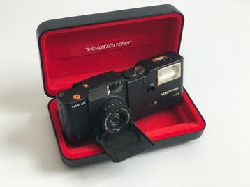 Voigtländer Vito CS + VCS 18 flash in original case Analoge, Nieuw