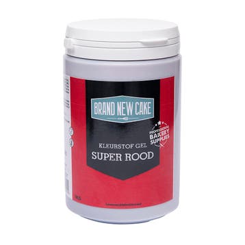 BrandNewCake Kleurstof Gel Super Rood 1kg, Verzenden, Nieuw