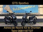 GTS Sportivo scooter /nieuw /25 en 45 km/h /showroom acties!, Ophalen, Nieuw