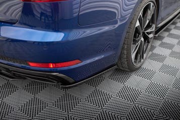 Maxton Diffuser splitters (zijkant) Audi A4 Competition B9, Verzenden