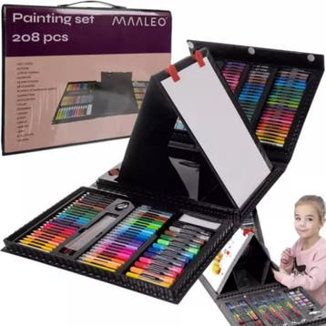 Maaleo 208-Delige Schilderset in Koffer: Creatief Avontuu..., Hobby en Vrije tijd, Ophalen of Verzenden, Nieuw