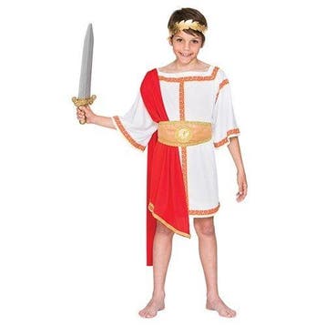 Romeinse keizer kostuum kind, Verzenden, Nieuw, Feestartikel