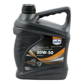 Motorolie | Eurol 20W-50 | 4 Liter | Mineraal, Verzenden, Nieuw