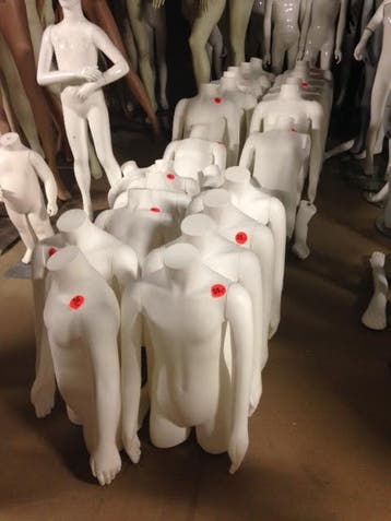 kinder torsos paspoppen met armen