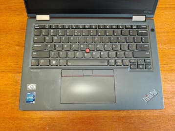 Lenovo Thinkpad x13 Yoga Gen3 | i7 1265u | 16gb DDR4 | 50..., Qwerty, 13 inch, Minder dan 2 Ghz, Refurbished
