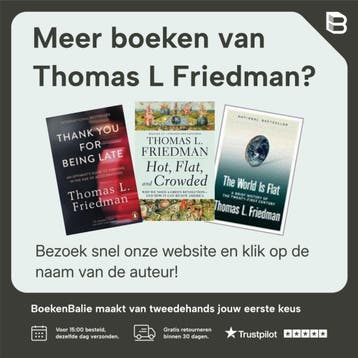 Thank You for Being Late - Thomas L Friedman 9780374273538, Verzenden, Zo goed als nieuw, Thomas L Friedman