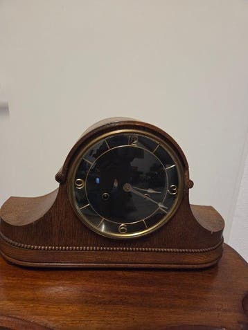 Klok - Hout - 1940-1950 - Westminster pendule pfeil, Antiek en Kunst, Antiek | Klokken