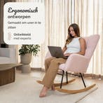 2dekans | SITTT Schommelstoel - Relaxstoel babykamer -, Ophalen of Verzenden, Zo goed als nieuw