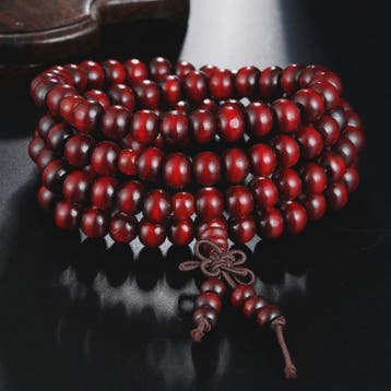Natuurlijke Sandelhout Gebedskralen Armband - 108 Kralen voo, Verzenden, Nieuw