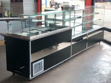 Taartvitrine | Saladette | Cake | Bakkerij - Gebak Toog, Ophalen of Verzenden, Nieuw in verpakking, Meubilair