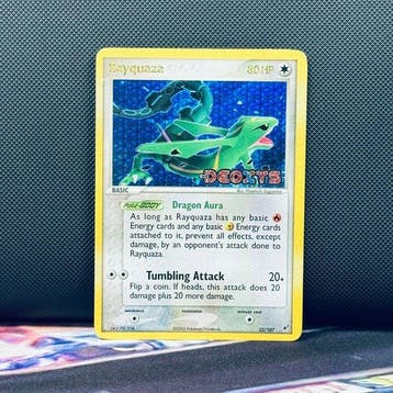 Pokémon Card - RAYQUAZA HOLO 22 REVERSE HOLO - Pokémon, Nieuw