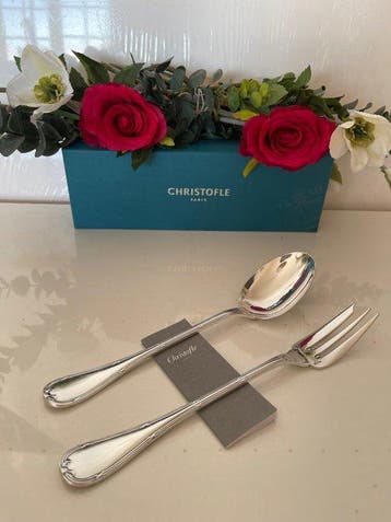 Christofle - Groente serveerlepel - Lintmodel -