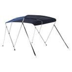 Biminitop deluxe 3 boog 183x137-152x117cm navy blue, Ophalen of Verzenden, Nieuw, Motor en Techniek