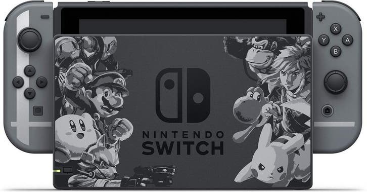 Nintendo Switch Super Smash Bros. Ultimate Bundle (Ninten..., Spelcomputers en Games, Spelcomputers | Nintendo Switch, Gebruikt