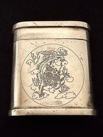 Doos - Zilver - Opiumkist