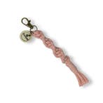 Macramé Sleutelhanger - Spiral Knots - Katoen - Macramé -, Verzamelen, Sleutelhangers, Ophalen of Verzenden, Nieuw, Overige typen