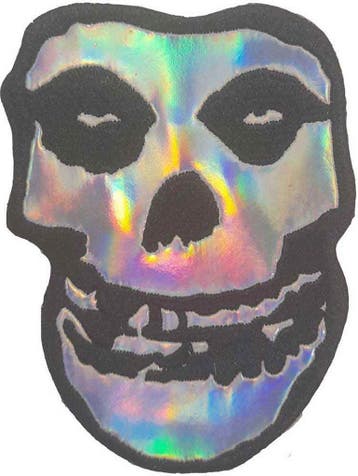 Misfits - Sonic Silver Skull - Patch officiële merchandise, Ophalen of Verzenden, Nieuw, Kleding