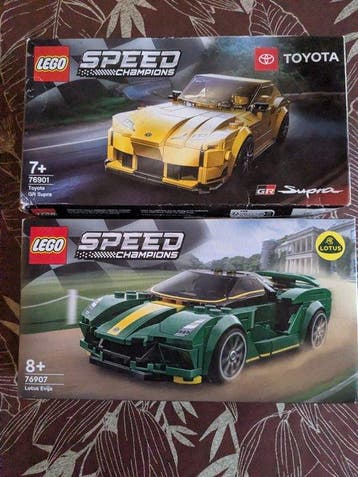 Lego Set - Speed Champions - Toyota GR Supra; Lotus Evija, Kinderen en Baby's, Speelgoed | Duplo en Lego, Nieuw