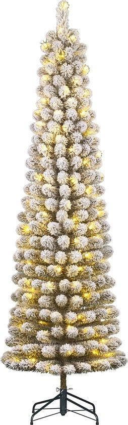 2dekans | Black Box Trees Charlton Smalle Kunstkerstboom met, Ophalen of Verzenden, Zo goed als nieuw