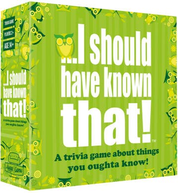 I Should Have Known That! - Game | Koelkastpoezie -, Verzenden, Nieuw
