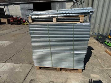 Dexion legborden en liggers 60x130cm - 80stuk (Diverse), Verzenden