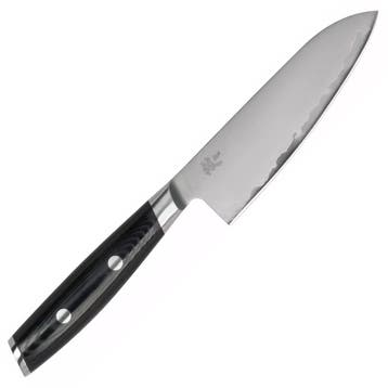 Yaxell Santokumes - 3-laags VG10 RVS - 12,5 cm - zwart -..., Ophalen of Verzenden, Nieuw, Rvs of Chroom