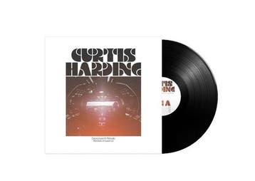lp nieuw - curtis harding - DEPARTURES &amp; ARRIVALS ADV..., Cd's en Dvd's, Verzenden, Zo goed als nieuw, Overige formaten