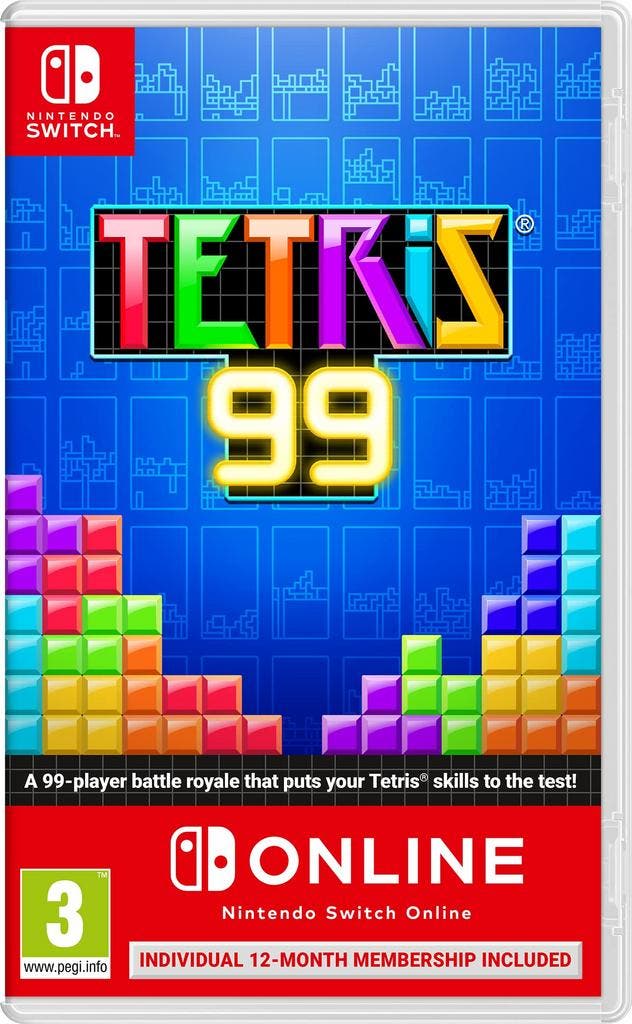 Switch Tetris 99, Spelcomputers en Games, Spelcomputers | Nintendo Switch, Zo goed als nieuw, Verzenden