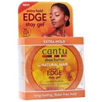 Cantu  Shea Butter  Natural Edge Stay Gel  64 gr, Verzenden, Nieuw