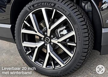 Volvo EX30 5 Y-spaak velgen Glossy met winterbanden, Auto-onderdelen, 245 mm, Banden en Velgen, Nieuw, Personenwagen