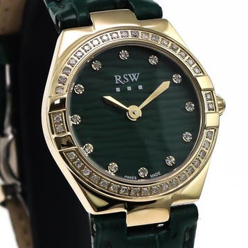 RSW - Swiss Diamond Watch - RSWL156-GL-D-12 - Zonder, Nieuw